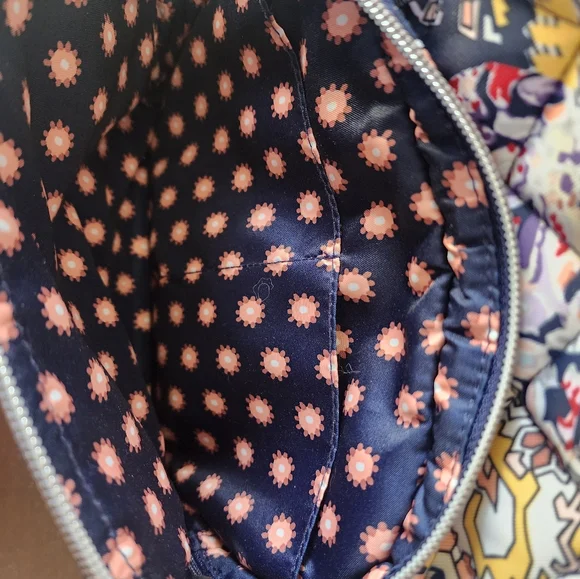 Vera Bradley Small Performance Twill Backpack Tangier Pattern - Picture 7 of 11